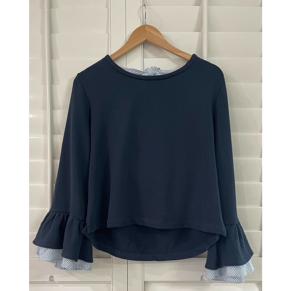 SOLD—Maeve Sweater Blouse - Picture 4 of 4